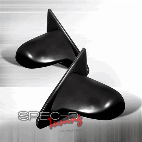Overtime 2 by 3 Door Spoon Style Mirrors for 92 to 95 Honda Civic, Power - 10 x 10 x 12 in. OV126283 - main